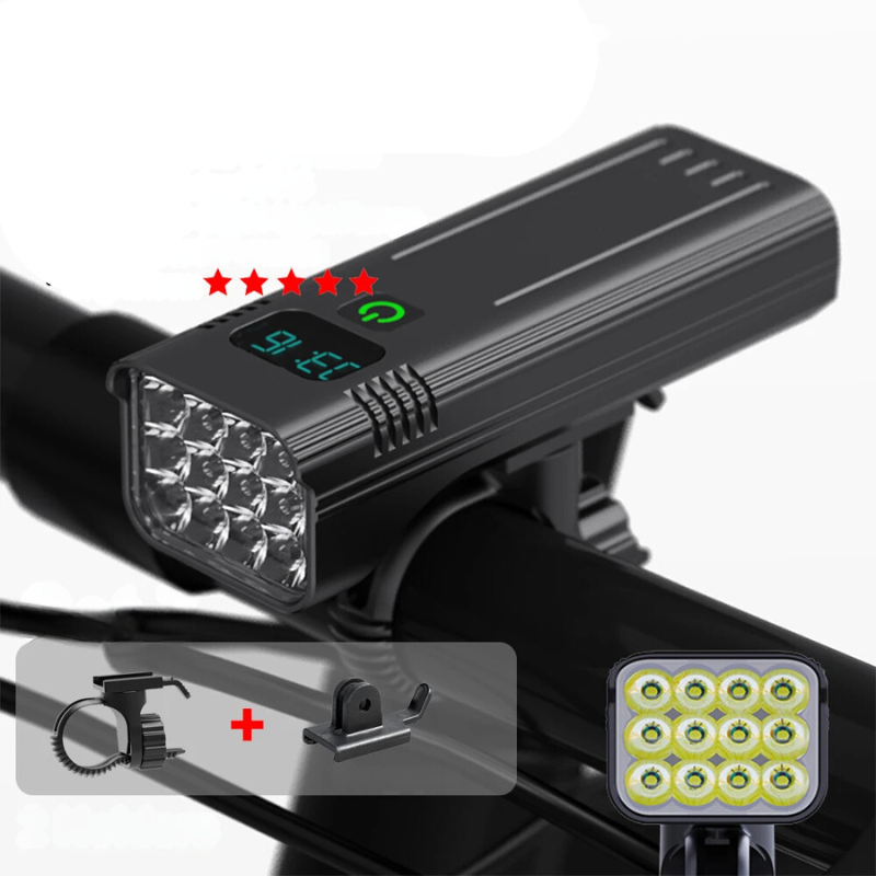 Bright 5000 Lumen Rechargeable Bicycle Front Light