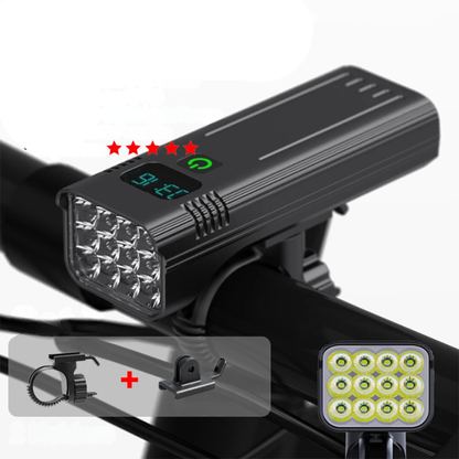 Bright 5000 Lumen Rechargeable Bicycle Front Light
