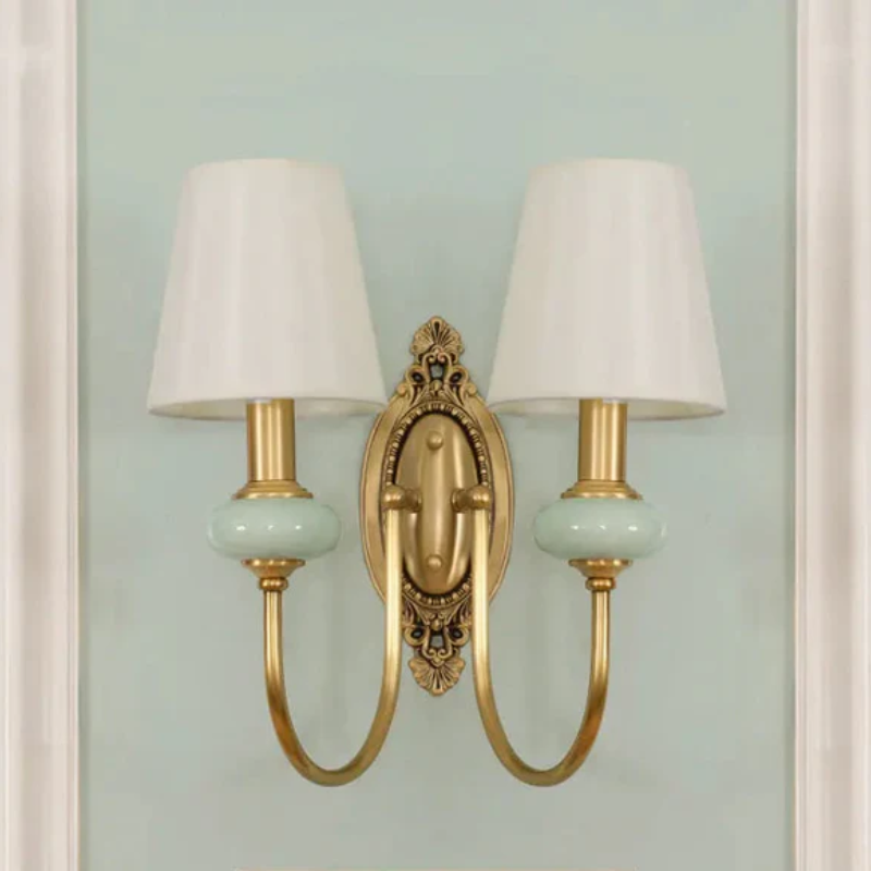 Classic Antique Brass Wall Light