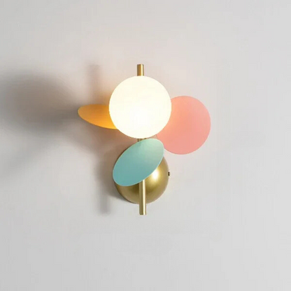 Stylish LED Glass Wall Light Fixture