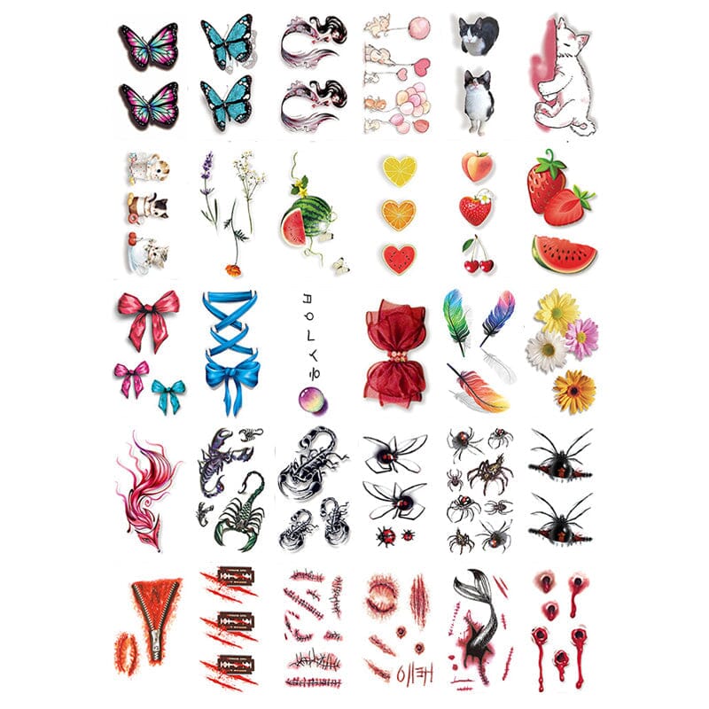Cool 3D Temporary Tattoo Sticker