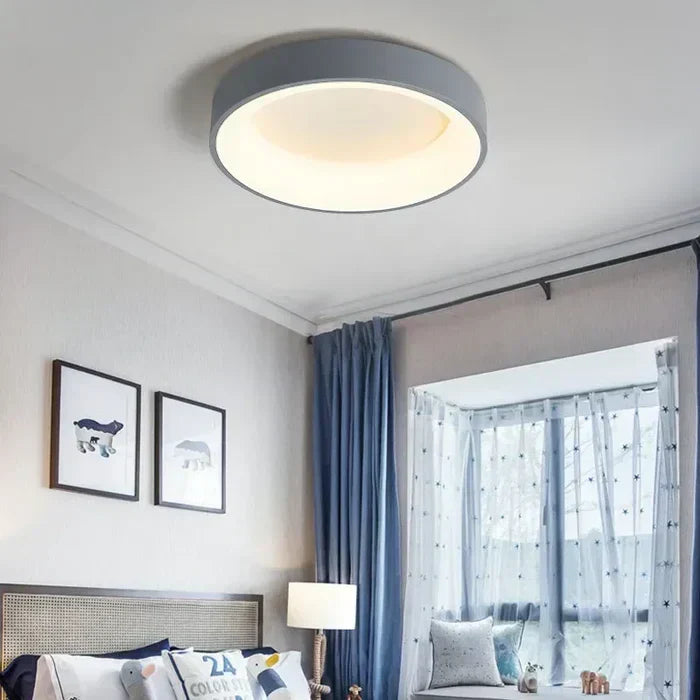 Bright Scandinavian LED Ceiling Lamp