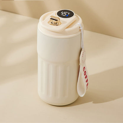 Insulated Stainless Steel Smart Coffee Mug 450ml