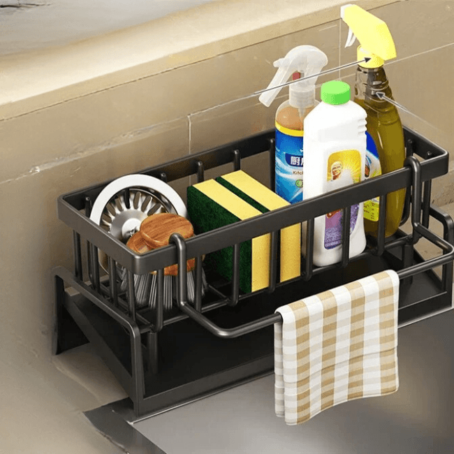Compact Kitchen Sink Stainless Steel Dish Rack - Befez