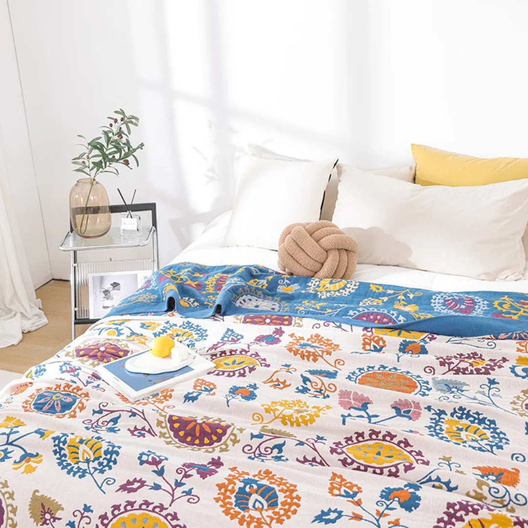 Soft Cotton Throw Blanket - Befez