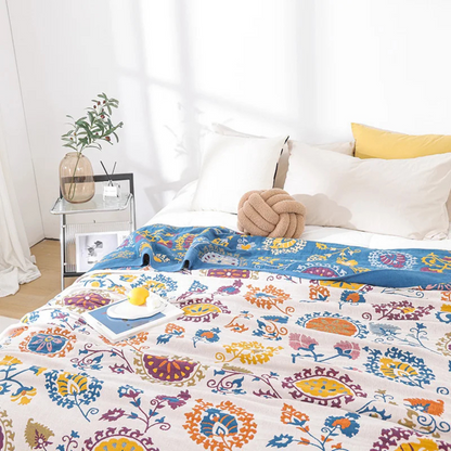 Soft Cotton Throw Blanket - Befez