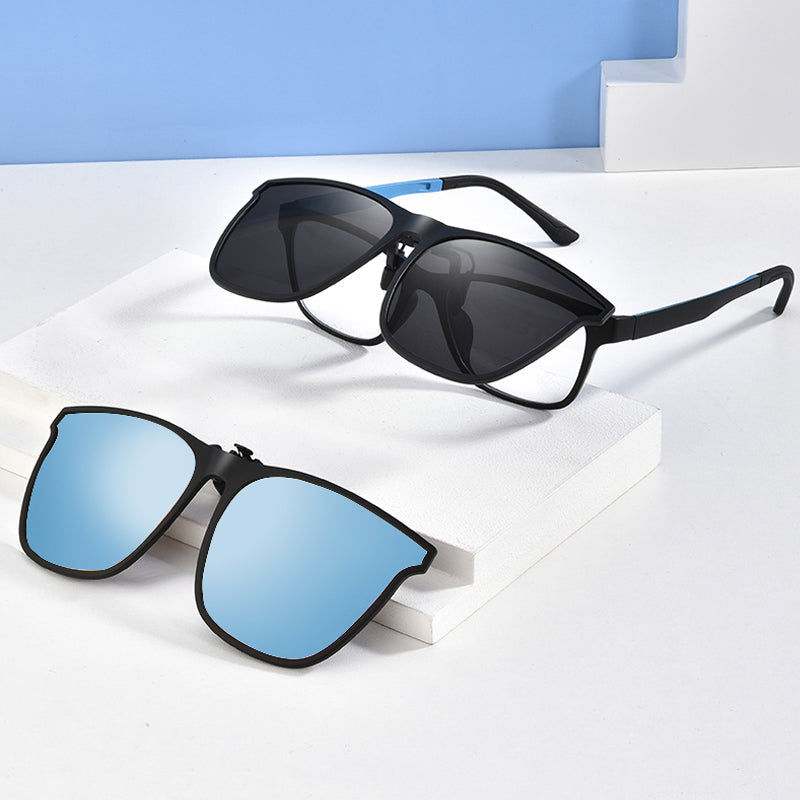 Trendy Clip On Sunglasses Shades