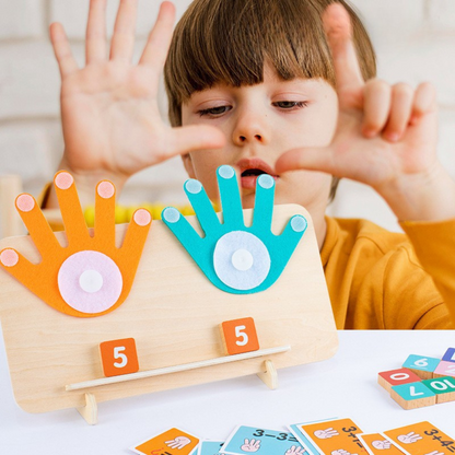 Fun Kids Math Finger Counting Game - Befez