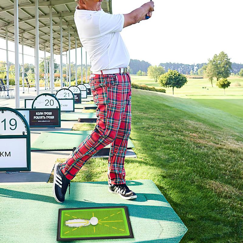 Personal Golf Swing Analyzer Training Mat