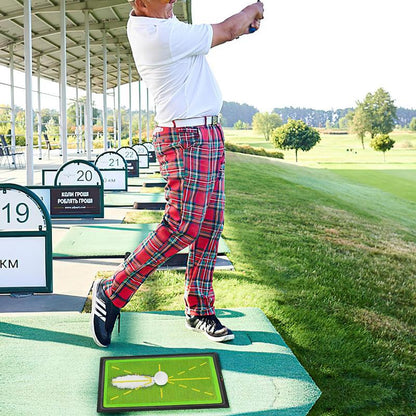 Personal Golf Swing Analyzer Training Mat