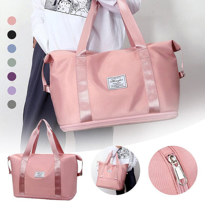 Waterproof Double Layer Travel Duffel Bag