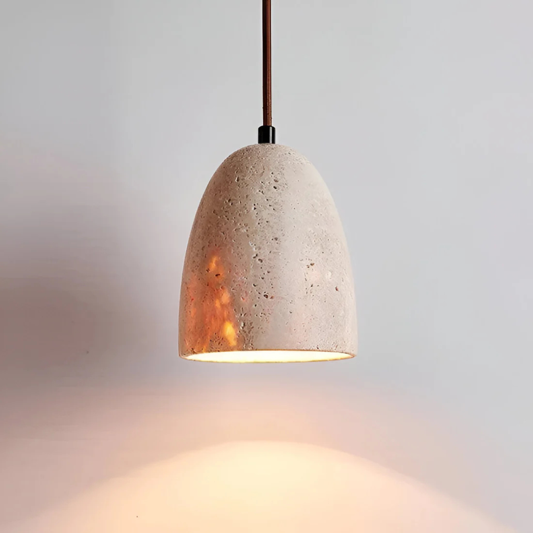 Vintage Stone Drop Ceiling Light