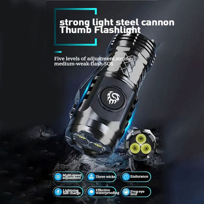 Befez Cool 3 LED Flashlight - Befez
