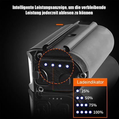 Bright Rechargeable LED Bike Headlight 900 Lumen