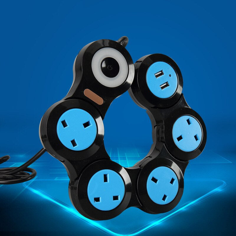 Compact Multi Plug Power Extension Cord - Befez
