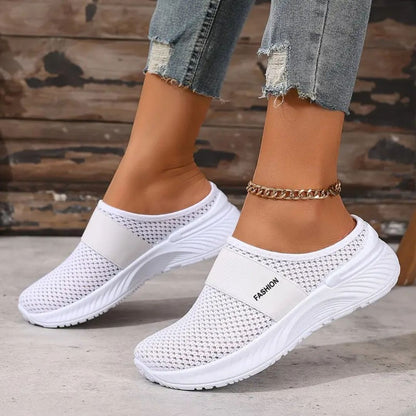 Airy Breathable Mesh Slip On Shoes