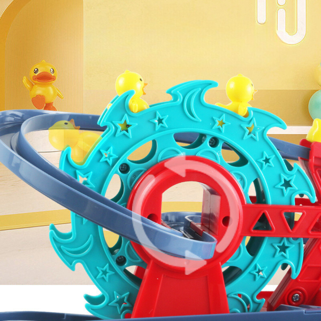 Fun Fire Truck Duck Water Slide