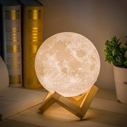 Befez | Elegant Moon Lamp with Cordless Touch Control