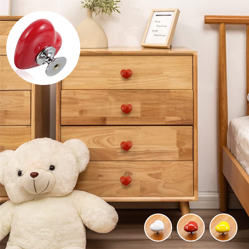 Decorative Heart Shaped Toilet Handle