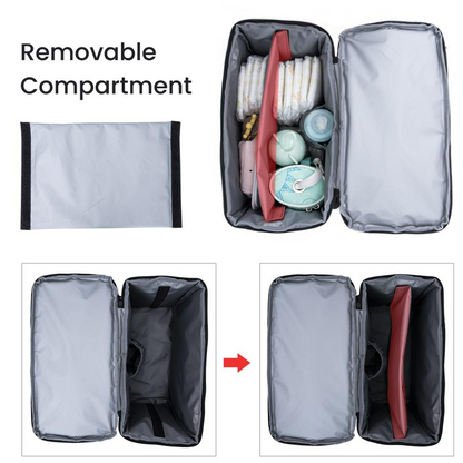 Befez | Versatile Baby Bag with Adjustable Insulated Pockets