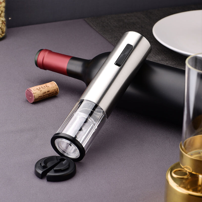 Easy Electric Wine Bottle Opener for Home Use