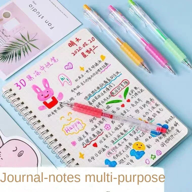 Vibrant Gel Pen Set for Artistic 3D Designs