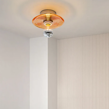 Classic Clear Glass Wall Light