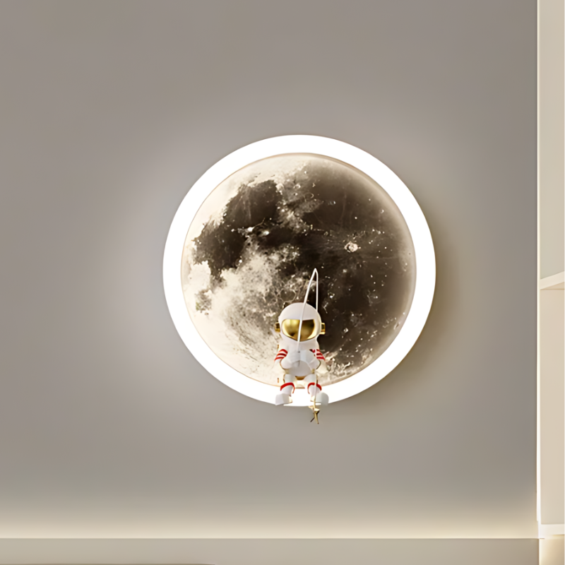 Modern LED Moon Wall Light