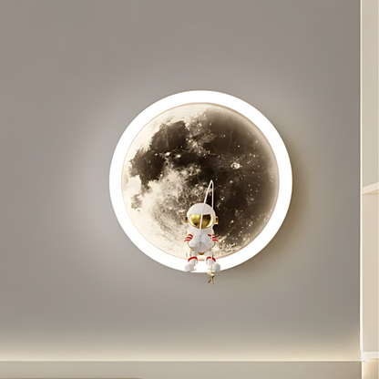 Modern LED Moon Wall Light