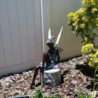 Whimsical Fairy Outdoor Garden Decoration