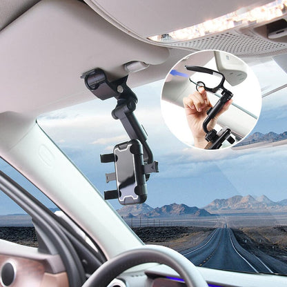 Universal Car Phone Mount and Sun Visor Holder