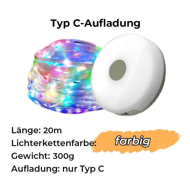 Waterproof Outdoor String Fairy Lights