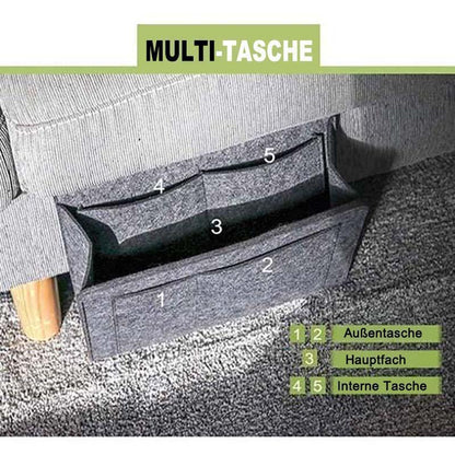 Stylish Hanging Storage Bag for Bed & Desk