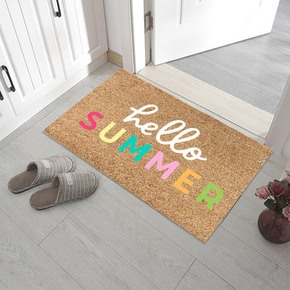 Colorful Welcome Mat – Stylish Front Door Mat