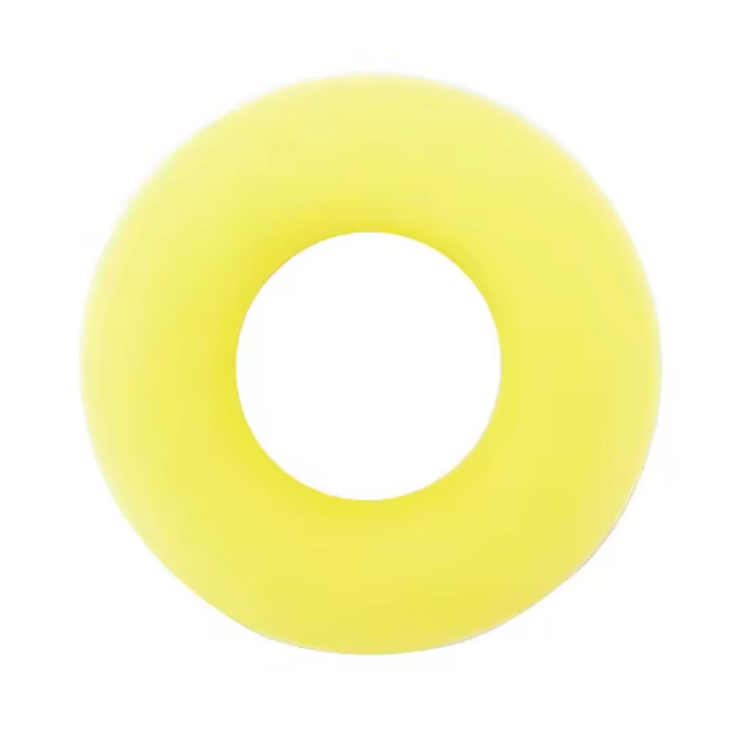Soft Baby Teething Toy with Colorful Silicone Rings