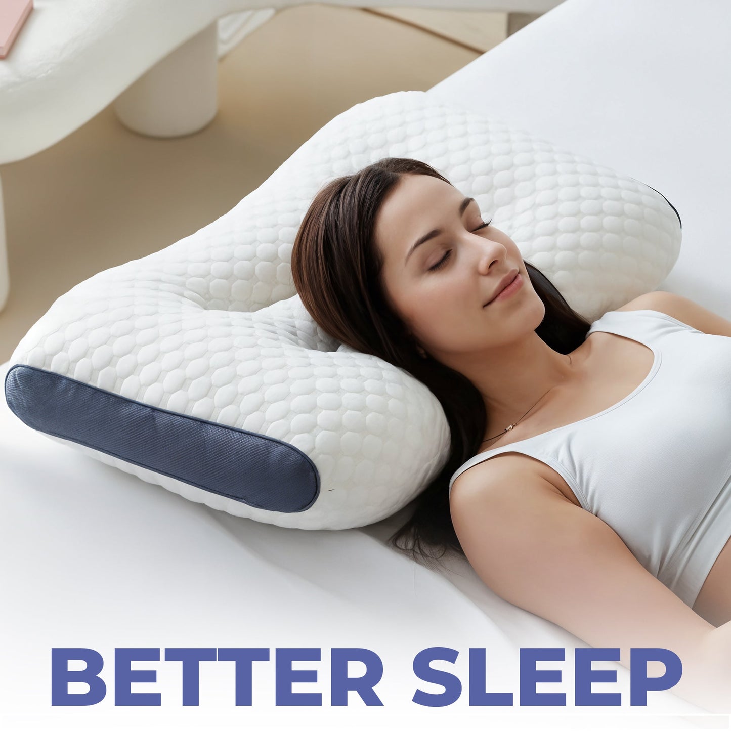 Comfortable Cervical Contour Pillow