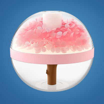 Compact Aroma Diffuser with Night Light and Humidifier