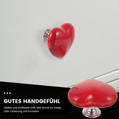 Decorative Heart Shaped Toilet Handle