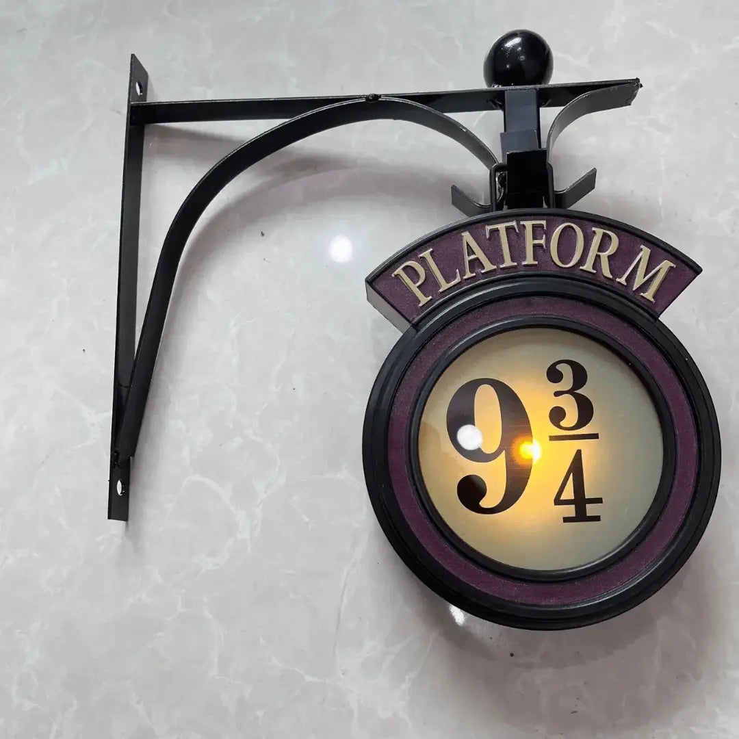 Enchanted Hogwarts Platform Wall Light