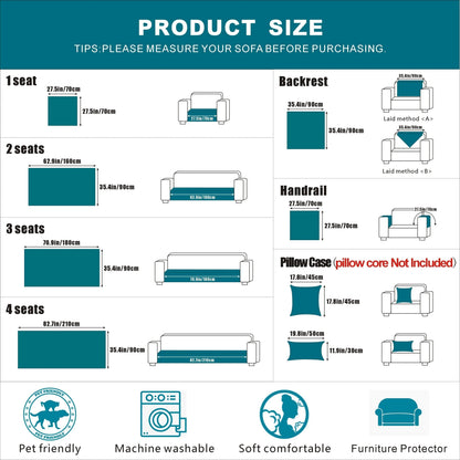 Fitted One-Piece Couch Cover - Befez