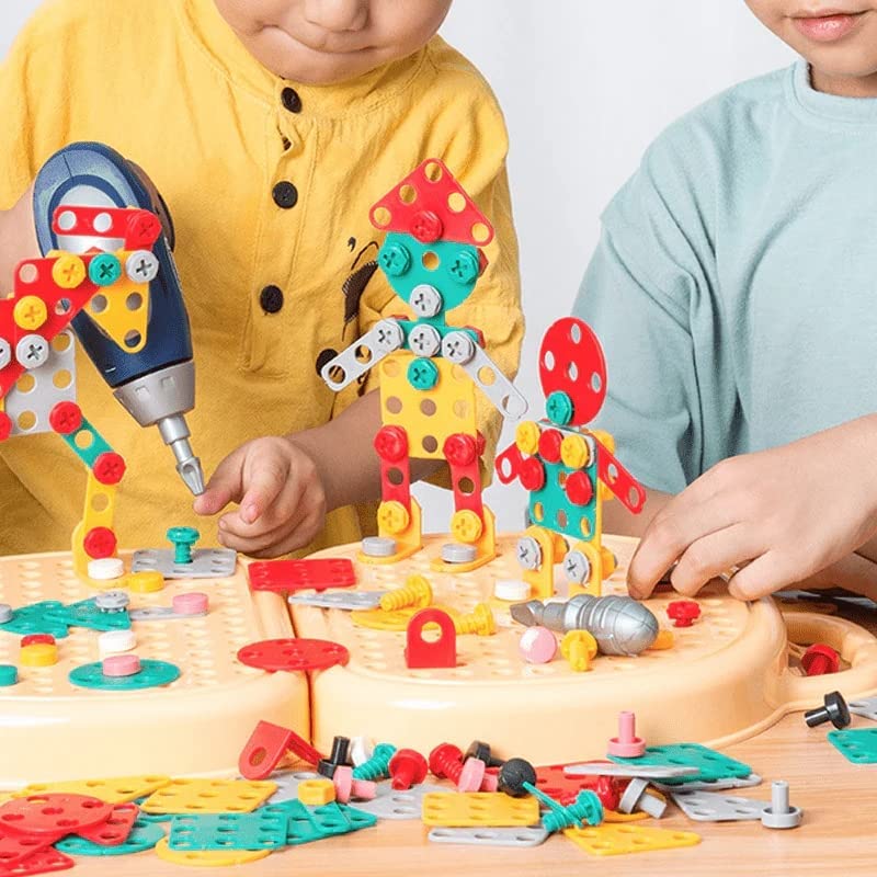 Kids Wooden Toy Toolbox Set