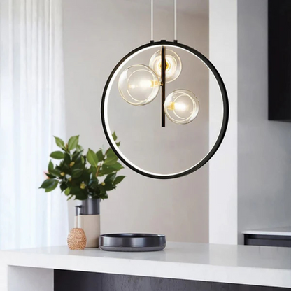 Simple Black Hanging Light