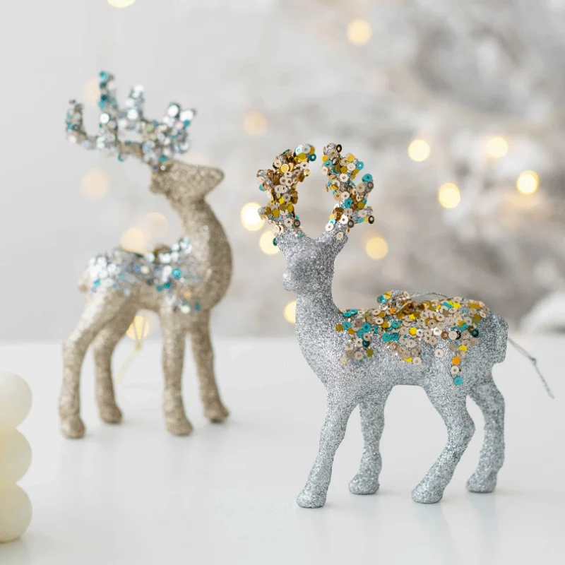 Shiny Reindeer Christmas Ornament