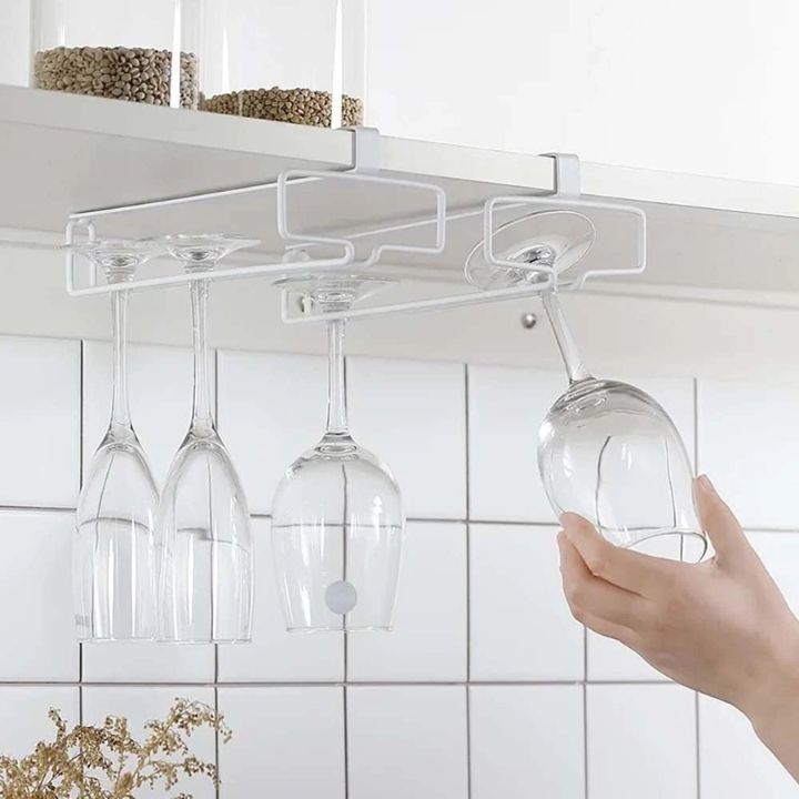 Elegant Wine Glass Storage Rack