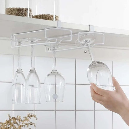 Elegant Wine Glass Storage Rack