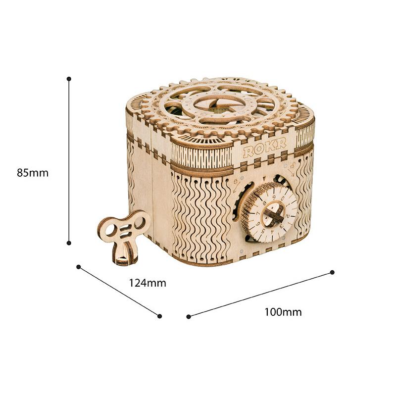 Interlocking Wooden 3D Brain Teaser Puzzle
