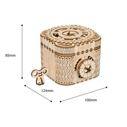 Interlocking Wooden 3D Brain Teaser Puzzle