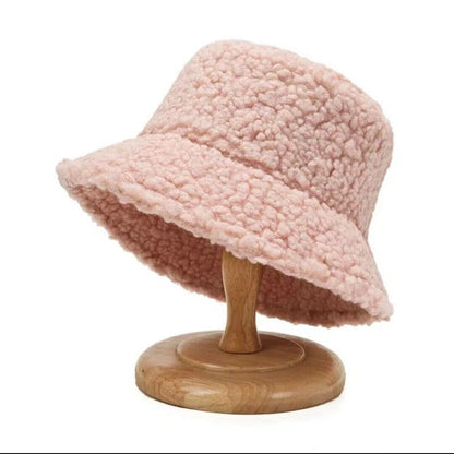 Soft Teddy Beanie Hat for Cold Winter Days