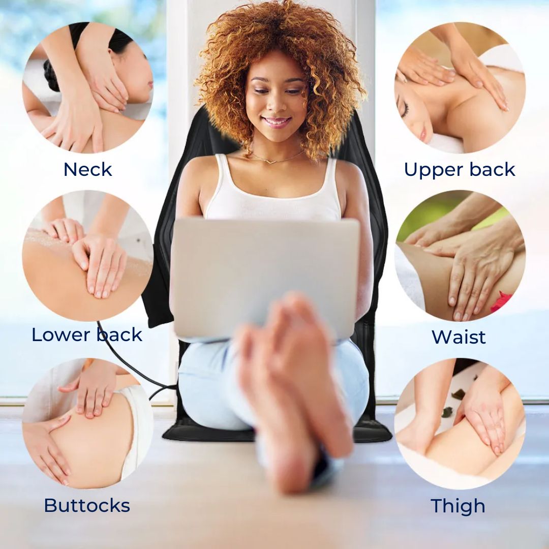 Comfy Massage Seat Cushion with Heat and Vibration