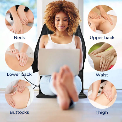 Comfy Massage Seat Cushion with Heat and Vibration